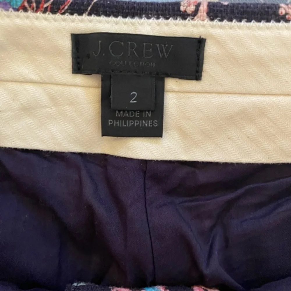 J Crew Ocean Print Pants - Picture 5 of 5